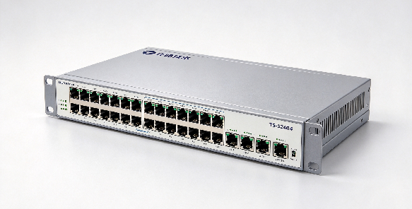 TS-S2404 工业级时敏（TSN）网络交换机